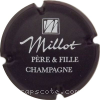 Capsule Millot P. et F. Noir et blanc, mat