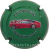 Capsule Pernet Joffrey Fond vert foncé, en relief