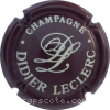 Capsule Leclerc Didier Marron et crème