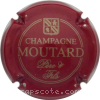 Capsule Moutard Père et Fils Bordeaux et or pâle