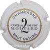 Capsule Moutard Père et Fils Blanc, noir et or