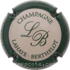 Capsule Lahaye-Berthelot Crème, contour vert