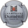 Capsule Dumenil Gris-bleuté, noir et rouge