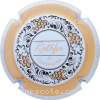 Capsule Mignon Pierre 6- Cercle jaune-orangé