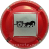 Capsule La Vigneronne Contour rouge, argent et noir