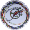 Capsule Chaput Jacques Fond blanc et dessin polychrome