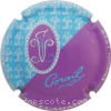 Capsule Lanaud J. Violet, bleu et blanc, Corail