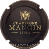 Capsule Mangin & Fils Noir et or, petit écusson