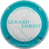 Capsule Loriot Gérard Blanc, contour turquoise