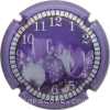 Capsule GENERIQUE. 2021, Joyeuses Fêtes, contour violet métallisé