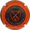 Capsule Potel-Prieux Noir, contour orange