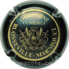 Capsule Blosseville Marniquet Noir, cercle épais 