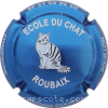 Capsule Doury Philippe Bleu, blanc et noir, Chat blanc
