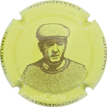 Capsule Cheurlin-Dangin d- Portait, jaune et marron