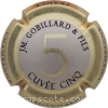Capsule Gobillard J. M. et fils Gris, or et noir