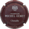 Capsule Genet Michel  Marron et blanc