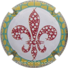 Capsule Guillette-Brest  8- Contour jaune et bleu, Lys bordeaux