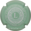 Capsule Lion's Club Epernay Cuvée 2012- Contour vert pâle