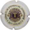Capsule Lion's Club Epernay 34ème Loto 2017, c- Contour blanc