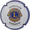 Capsule Lion's Club Epernay 2016, contour bleu