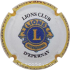 Capsule Lion's Club Epernay 2017, contour jaune