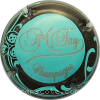 Capsule Fay Michel Bleu et gris, contour marron foncé