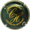 Capsule Hubert Charles Vert foncé et or-jaune