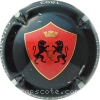Capsule Collery Noir, écusson rouge, lions