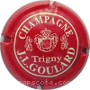 Capsule Goulard J. L.  Rouge et blanc cassé