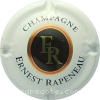 Capsule Rapeneau Ernest Noir et or, contour blanc