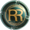 Capsule Renaudin R. Vert foncé et or mat
