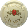 Capsule Salmon Fond crème, or et rouge