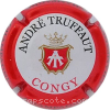 Capsule Truffaut André Contour rouge,  lettres fines