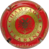 Capsule Tsarine Rouge et or, verso rouge, 18 motifs