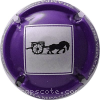 Capsule La Vigneronne Contour violet, argent et noir