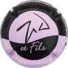 Capsule Dissaux-Verdoolaeghe  Mauve pâle et noir
