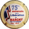 Capsule Herbert Stephane 75  ème anniversaire de la libération, contour crème