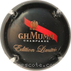Capsule Mumm Petite barre, fond noir, édition limitée
