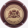 Capsule Jamart E. et C° Contour marron, fond crème
