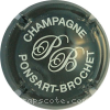 Capsule Ponsart-Brochet Gris foncé et blanc