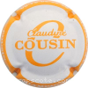 Capsule Cousin Claudine Contour orange pâle, fond Blanc