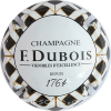 Capsule Dubois François Contour tressé 4 axes, fond blanc, 32mm