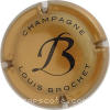 Capsule Brochet Louis Or-bronze et noir