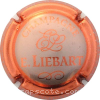 Capsule Liebart E. Contour Rosé-cuivré, fond argent