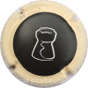 Capsule Centre Vinicole Champagne CVC Contour crème