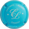 Capsule Casters-Liebart Bleu ciel et blanc
