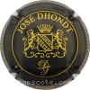 Capsule Dhondt José  Noir et or jaune