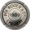 Capsule Pol Roger & C° 1989, Métal et noir, stié