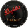 Capsule Thienot Alain Penfolds X, noir, rouge et or