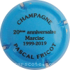 Capsule Fricot Pascal  2019 ; 20ème anniversaire Bleu